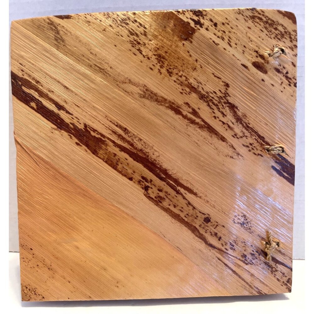 Handcrafted Photo Picture Album Indonesia Asia Natural Leaf Africa Zebra Rustic - Picture 4 of 11
